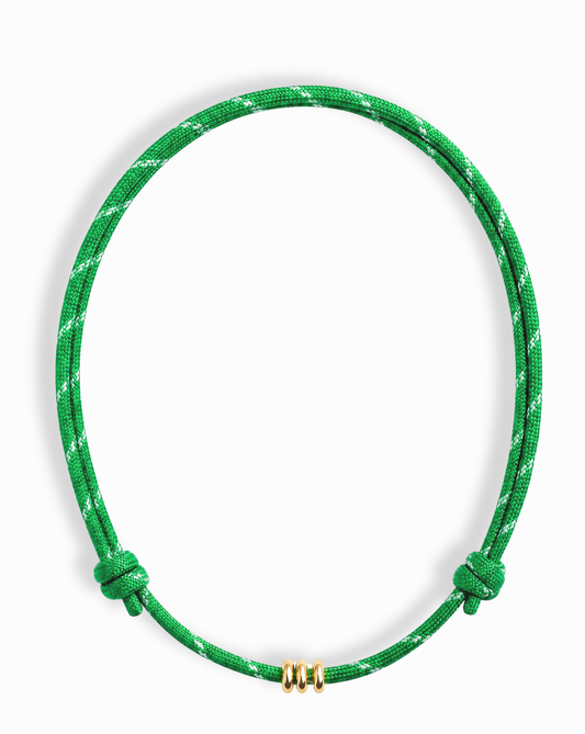 Tommy Cord Necklace: 15-28" / Jade