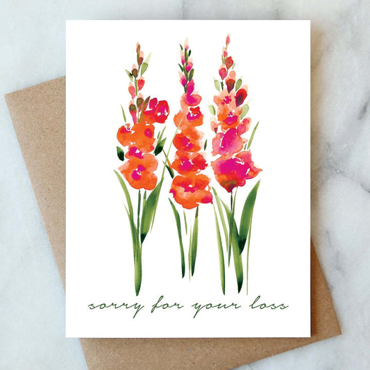 Gladiolas Sympathy