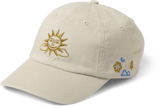 Sun Embroidered Baseball Cap