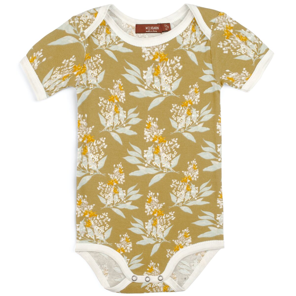 Milkbarn One Piece - Gold Floral