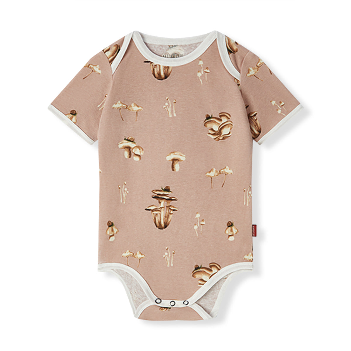 Organic Cotton One Piece | Mushroom