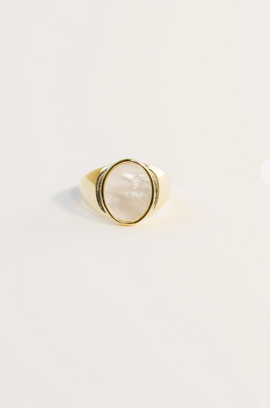 Mother of Pearl Signet