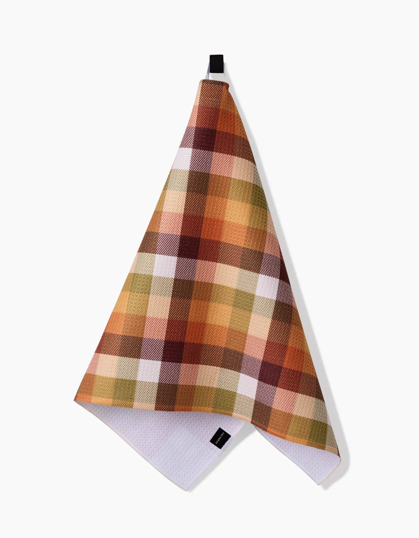 Rustic Autumn Plaid Tea Towel