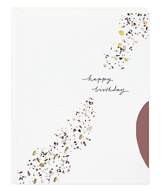 Happy Birthday Terrazzo