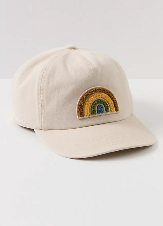 Rainbow Chenille Grandpa Hat