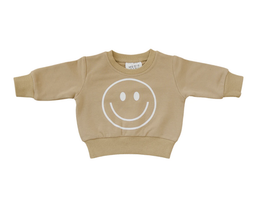 Smile French Terry Crew