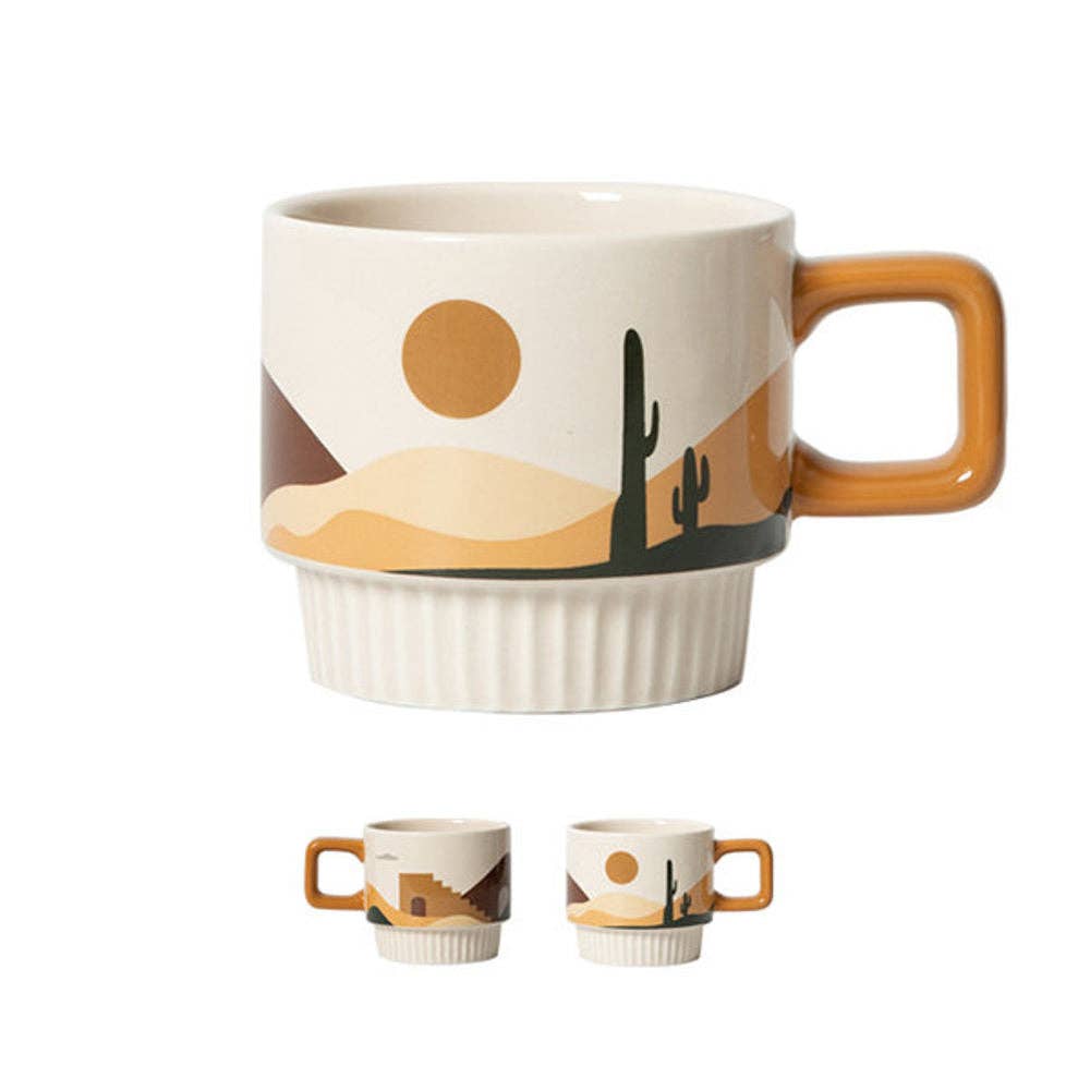 Oasis Desert Vibe Artisanal Mug