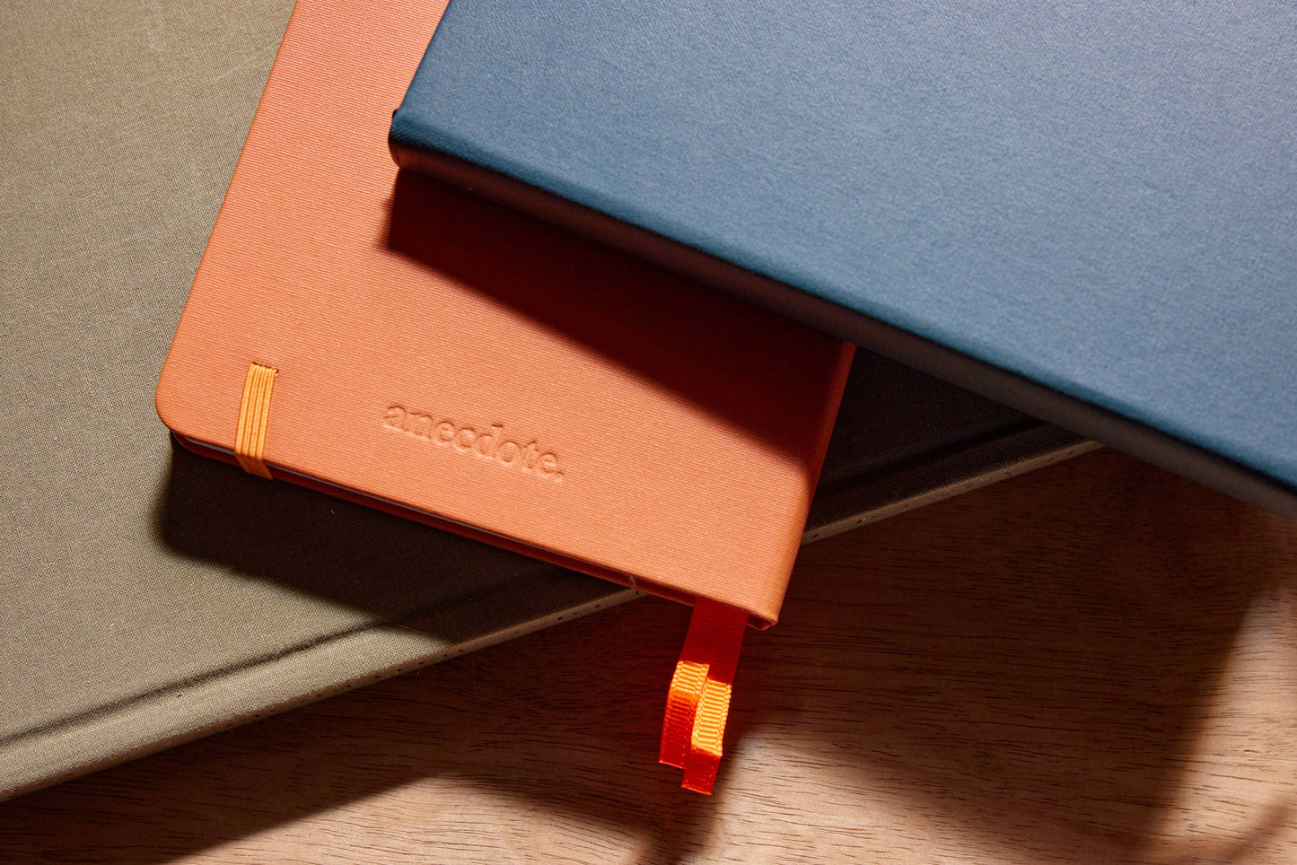 The Daily Planner - Hardcover with Library Buckram Cover: Olive