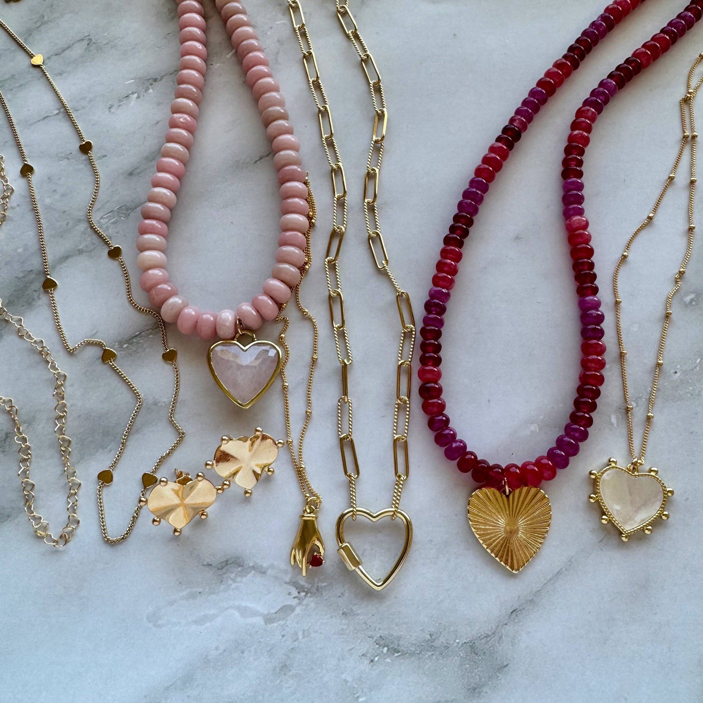 Mabel Necklace: Clear