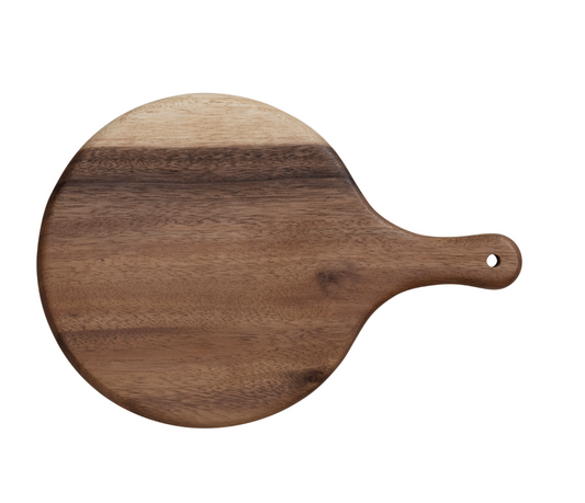 Suar Wood Cutting Board with Handle