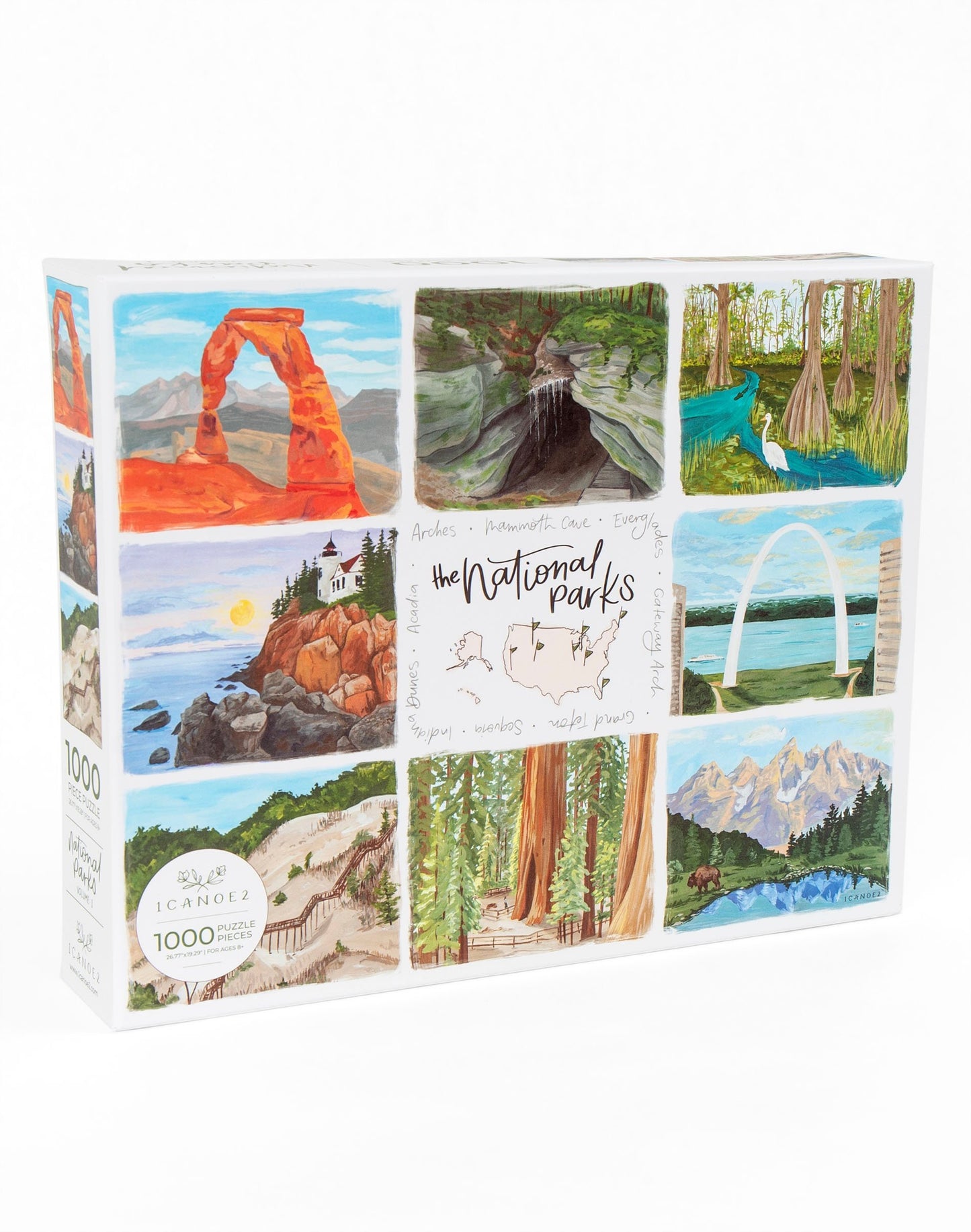National Parks 1000pc Jigsaw Puzzle