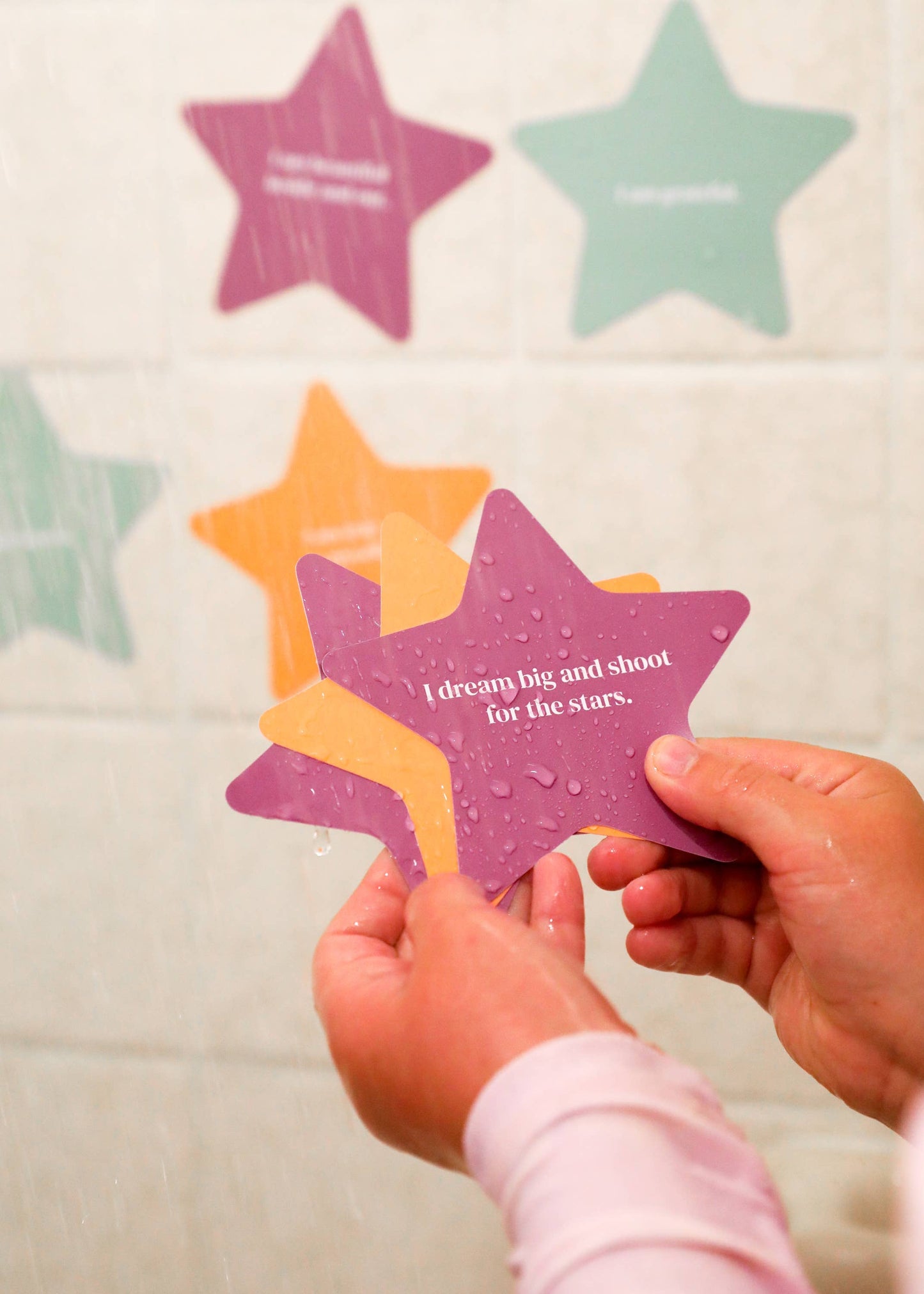 Shower Affirmation™ Display Cards | Kids