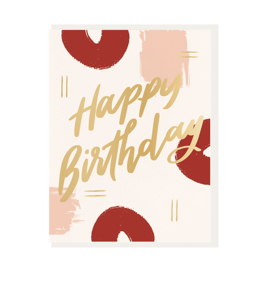 Birthday Paint Card