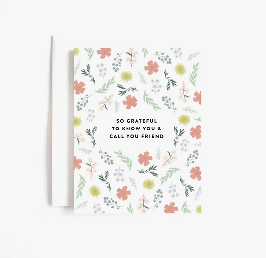 Grateful to Know You
