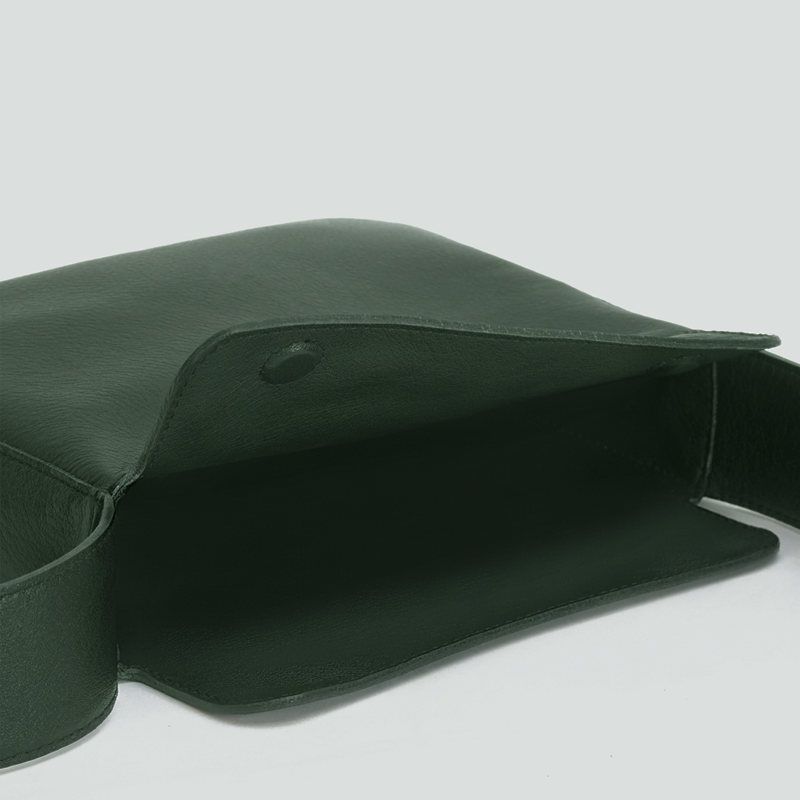 The Little Frame Crossbody Bag - Evergreen