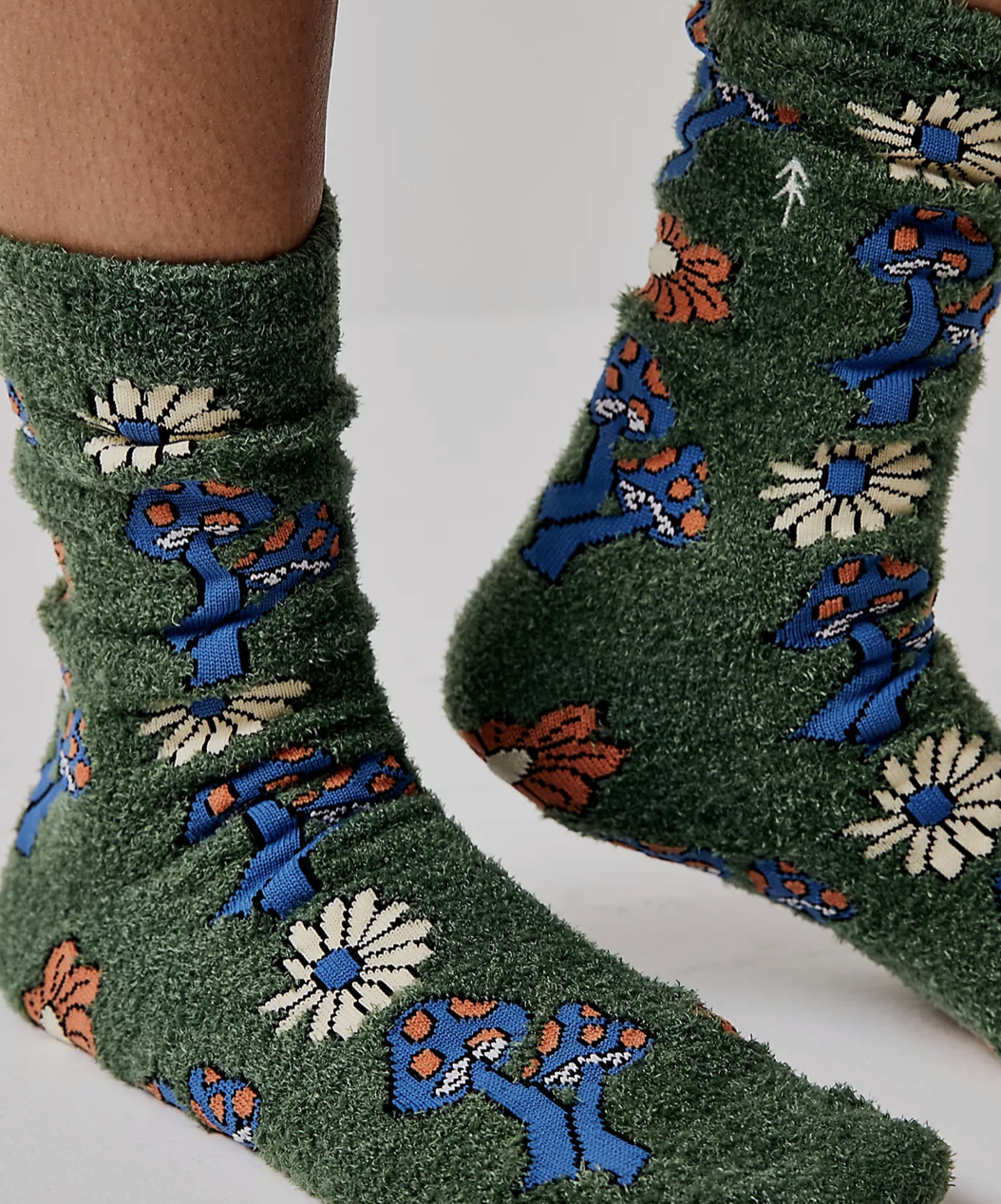 Shrooms Cozy Socks