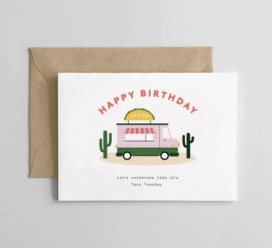 Happy Birthday Taco Truck