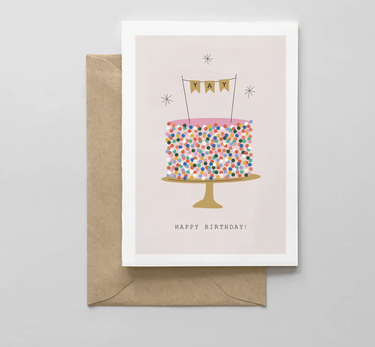 Happy Birthday Sprinkle Cake