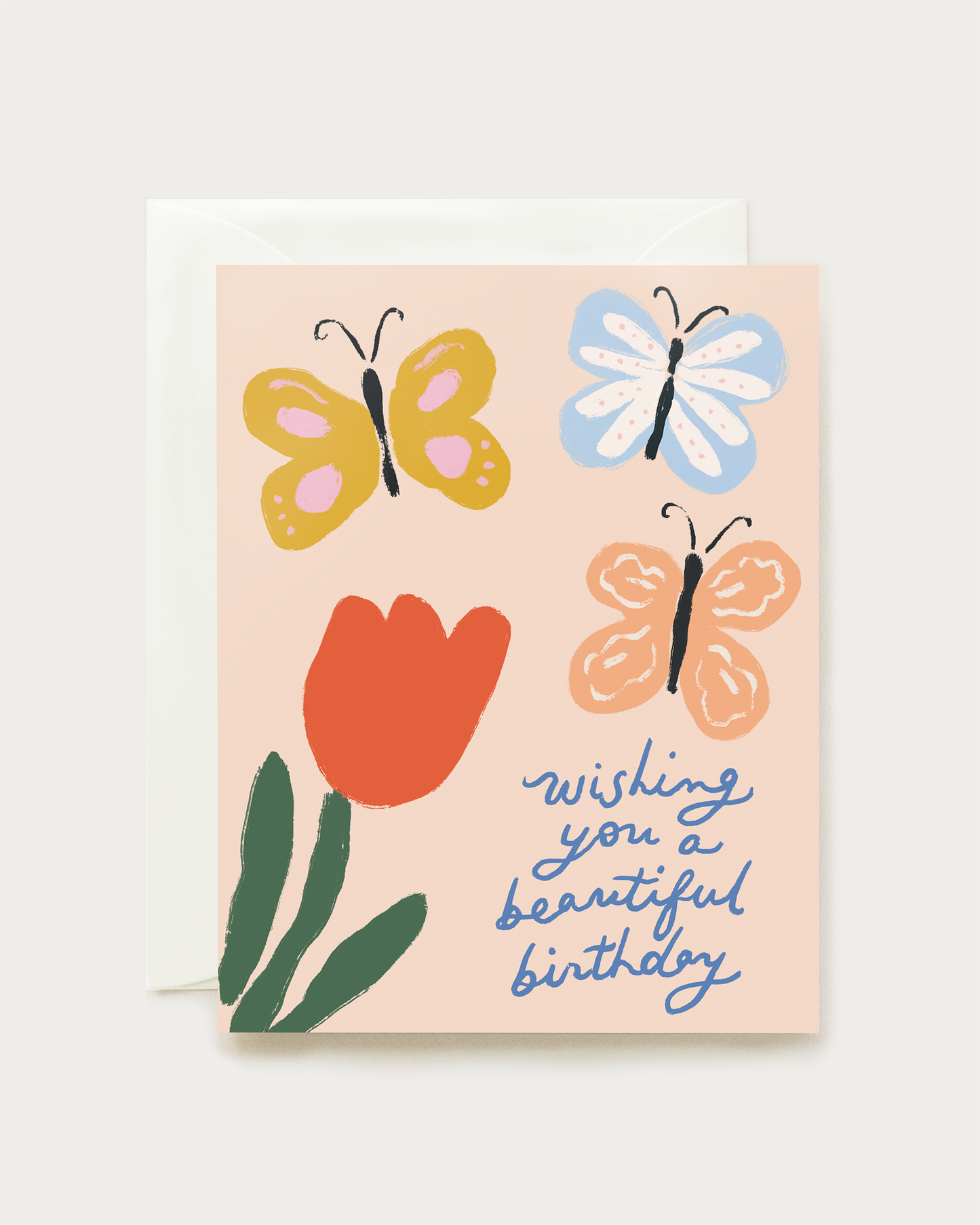 Butterflies Birthday Card