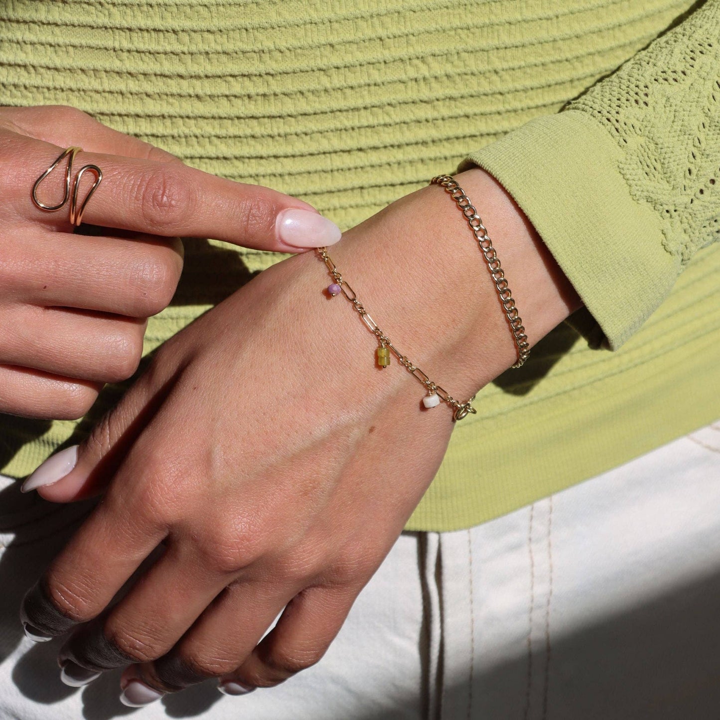 Desert Bloom Bracelet I 14k Gold Fill / 6.5"