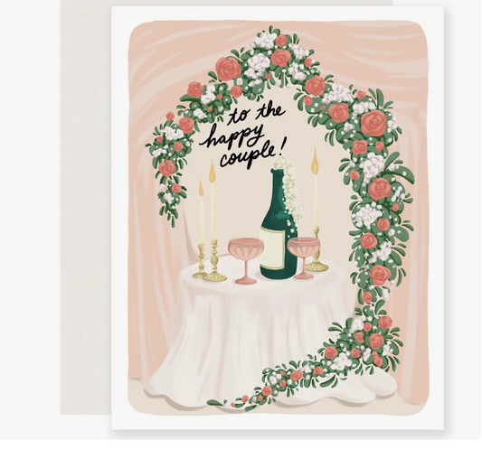 Happy Couple Champagne