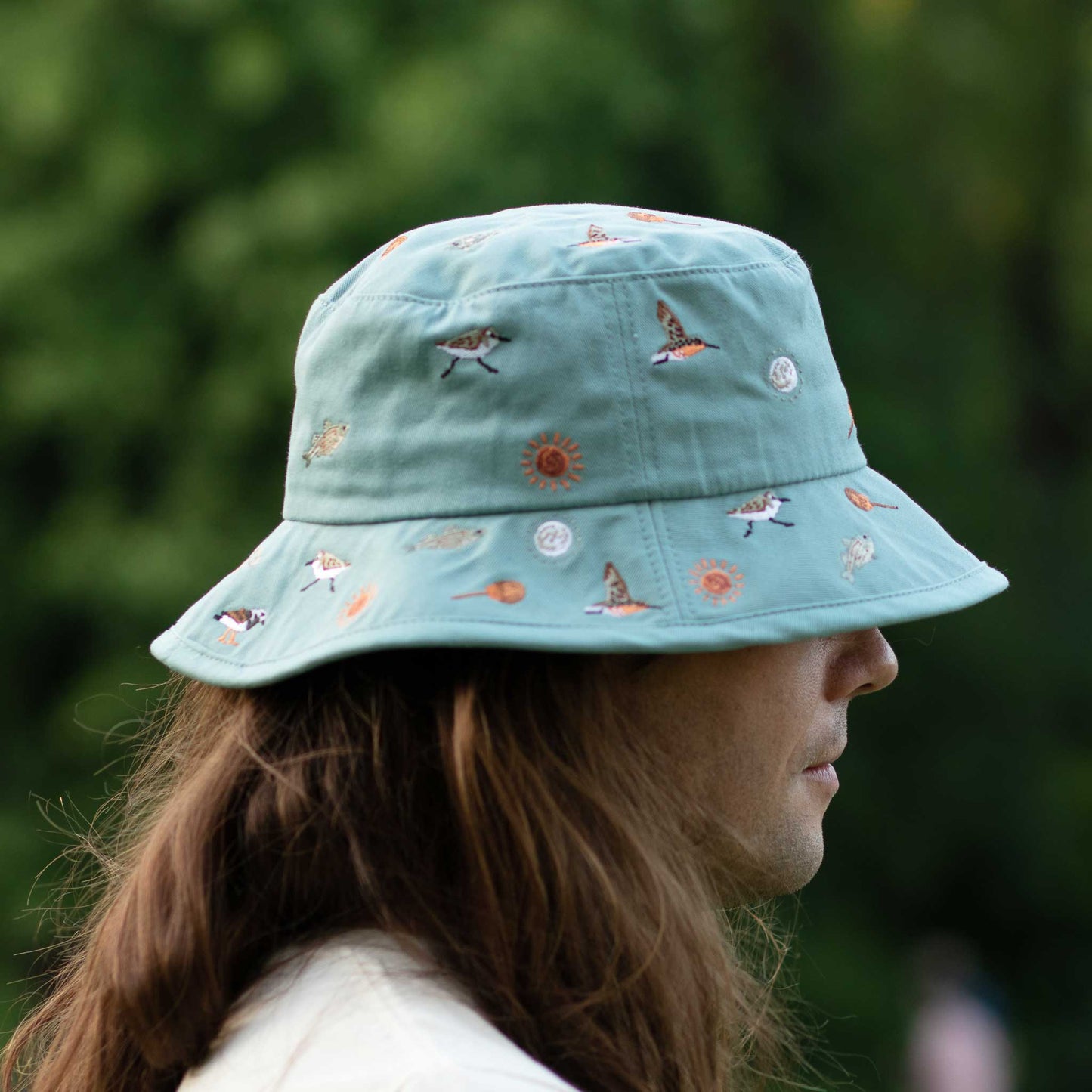 Atlantic Blue Beach Life Bucket Hat