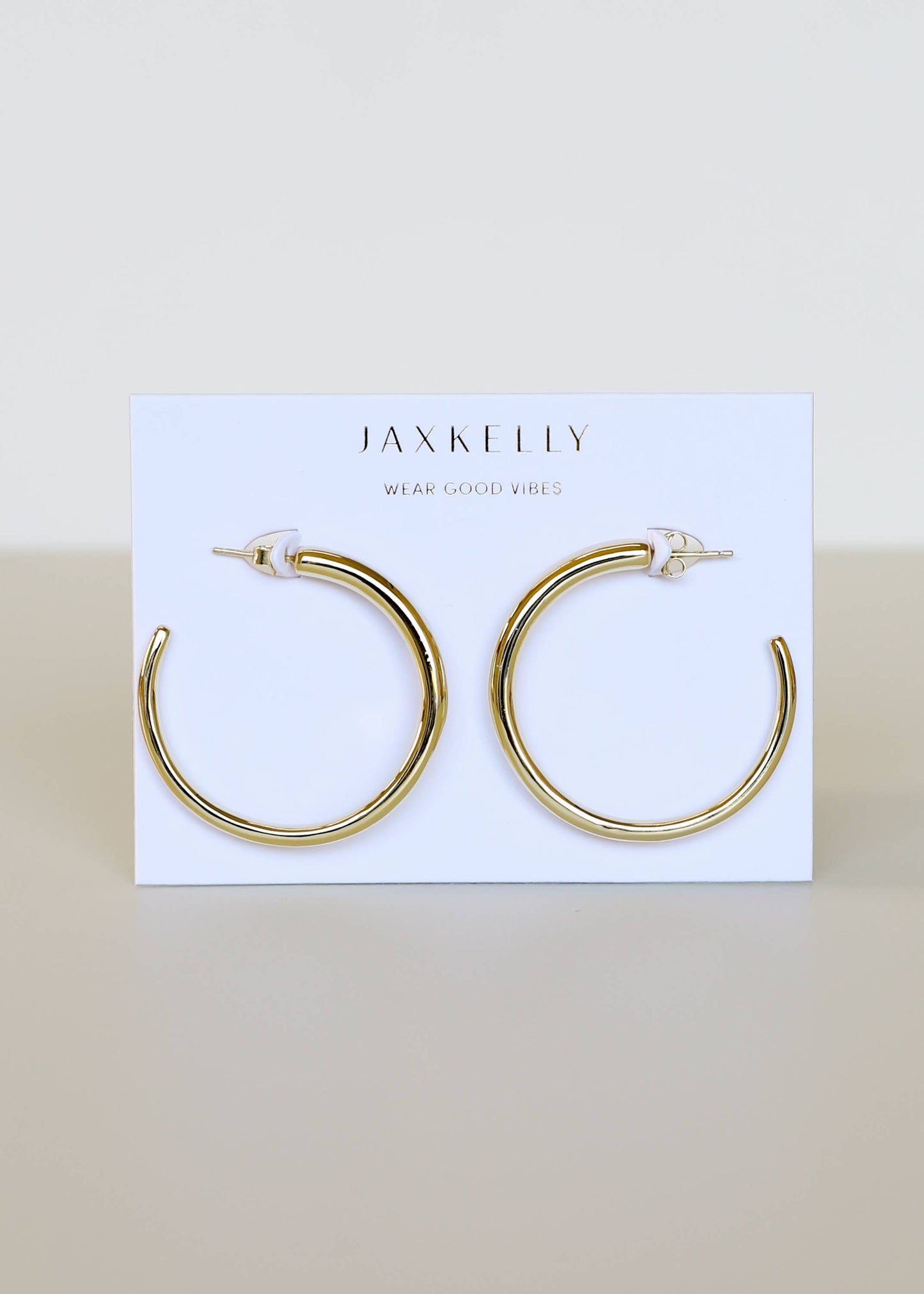 Gold Hoop Earring - Large