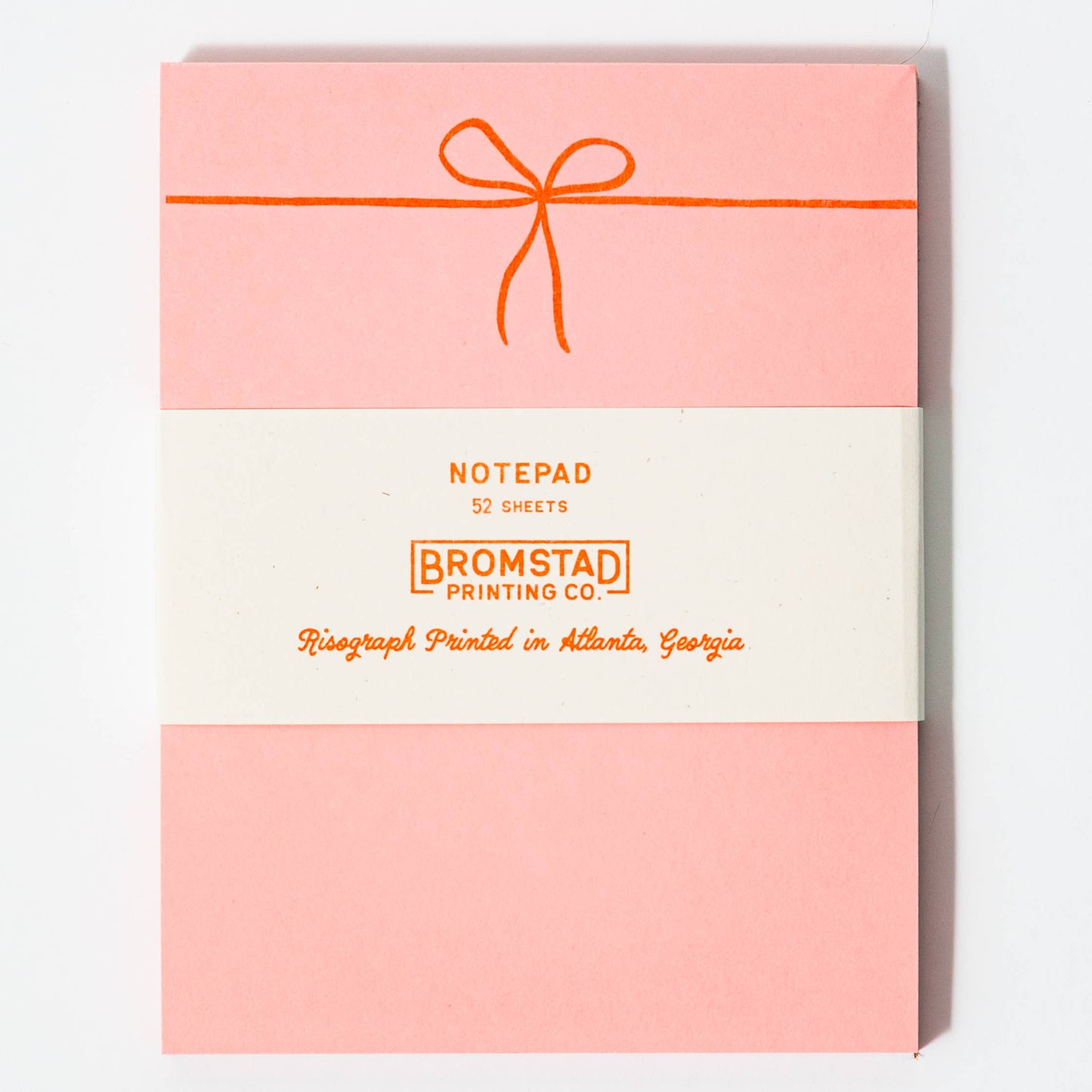 Bow - Risograph Small Notepad