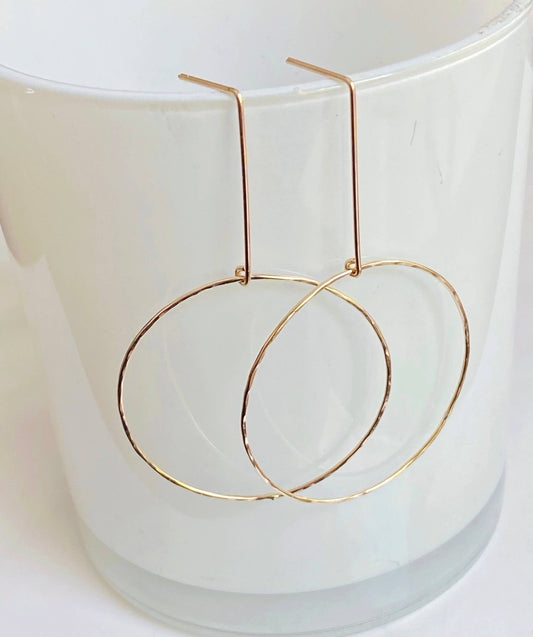 Modern circle drop-large