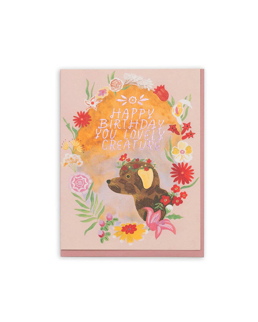 Lovely Creature Birthday Card