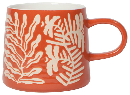 Danica Studio Entwine Imprint Stoneware Mugs 12 oz