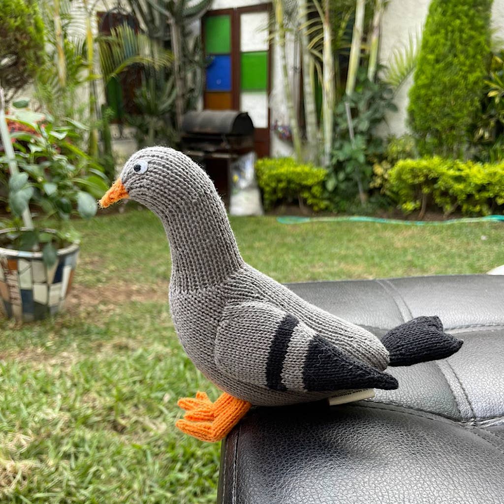 Pigeon Baby Rattle