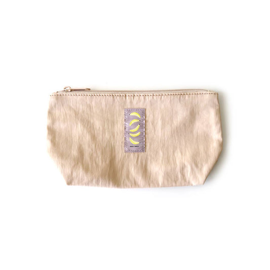 Dusty Rose/Taupe Bananas Small Pouch