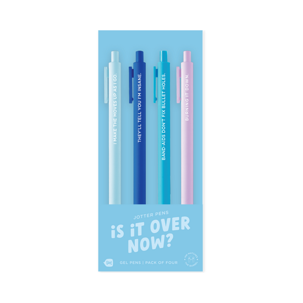 Jotter 4 Pack | Is It Over Now?