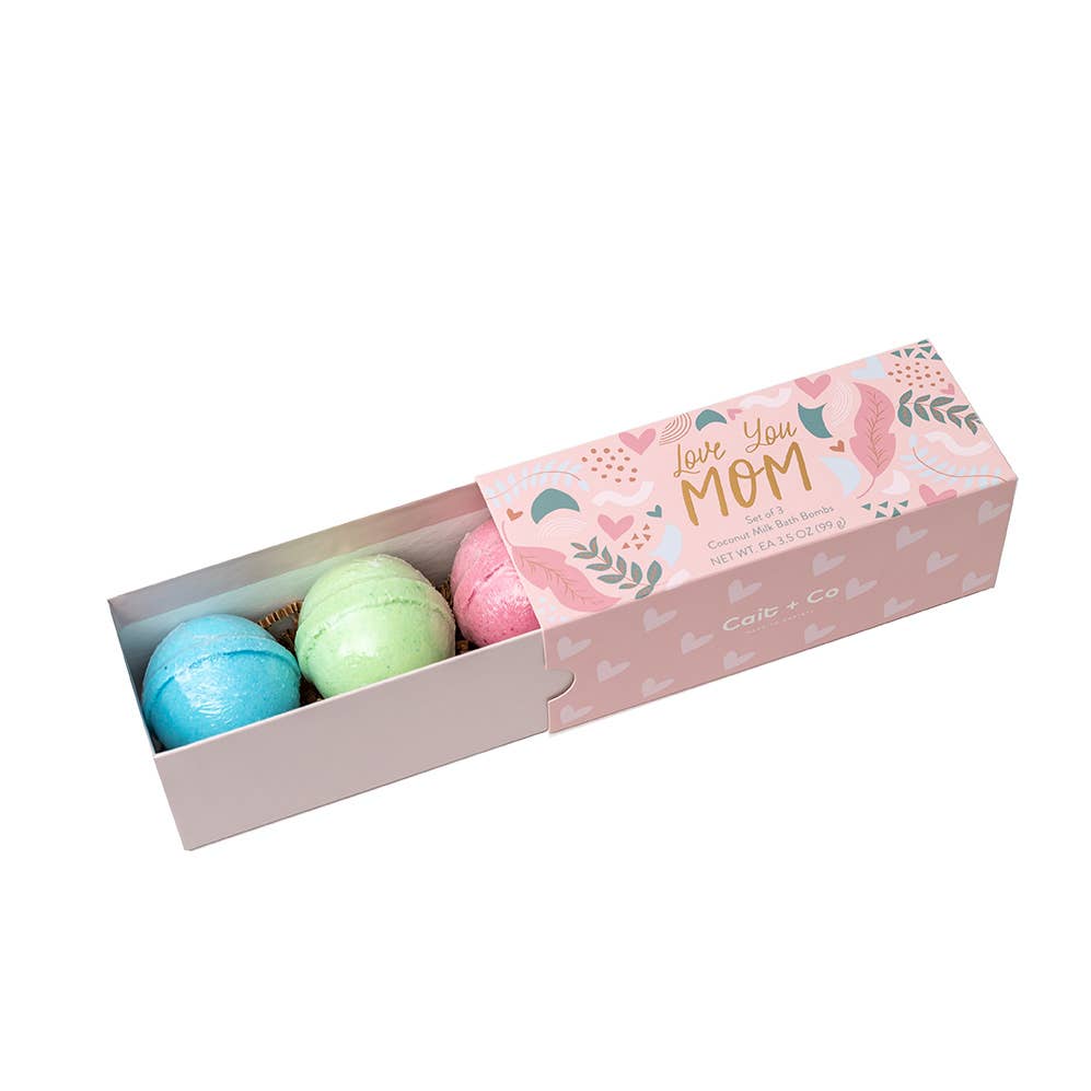 Love Mom Bath Bomb Gift Set