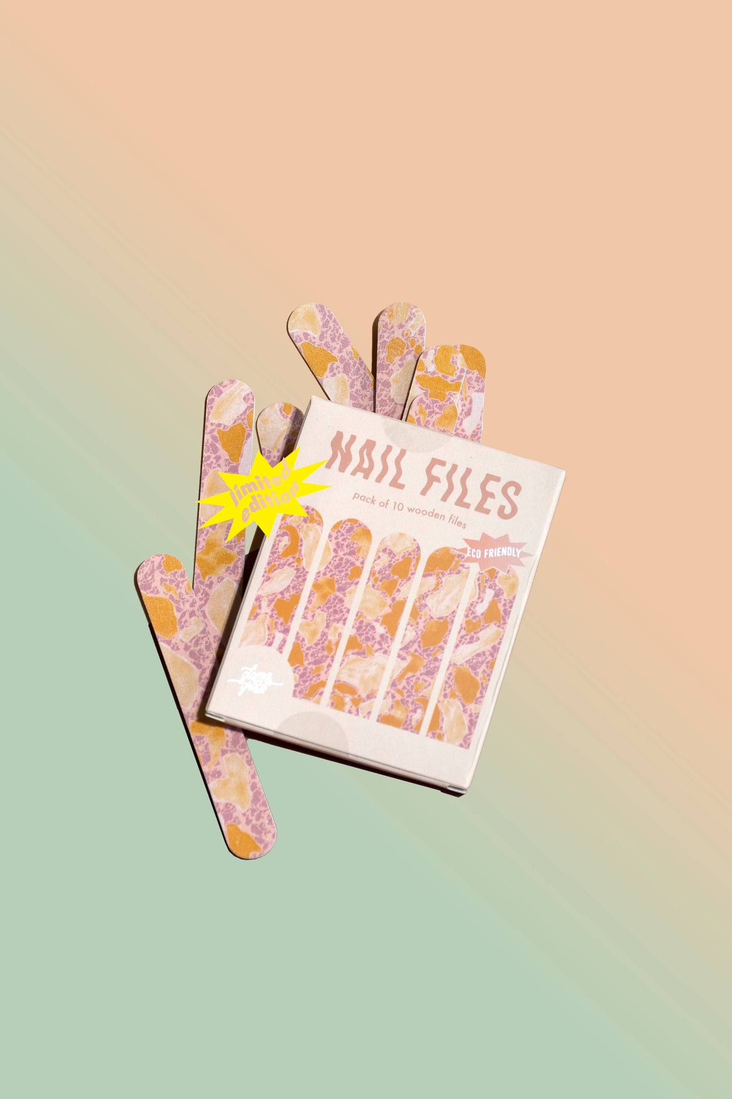 Terrazzo Nail Files