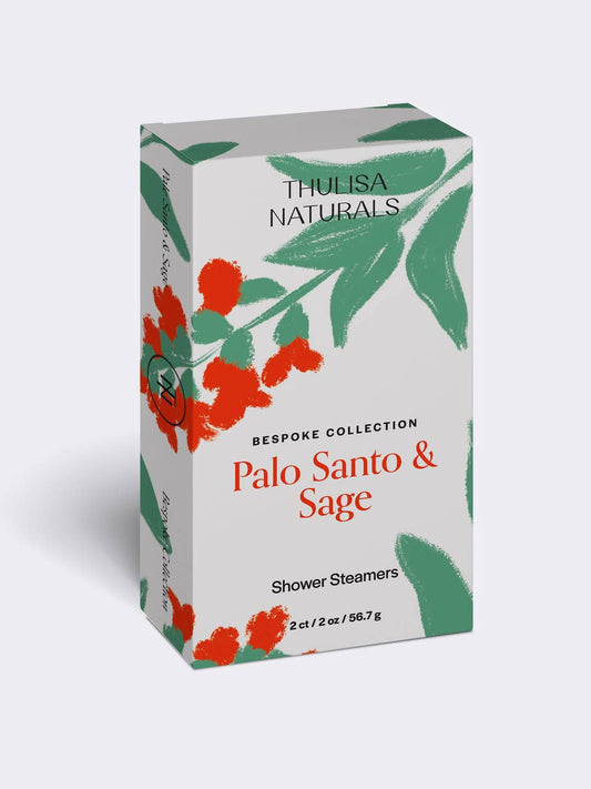 Shower Steamers |  Palo Santo + Sage | 2 pack Gift Set