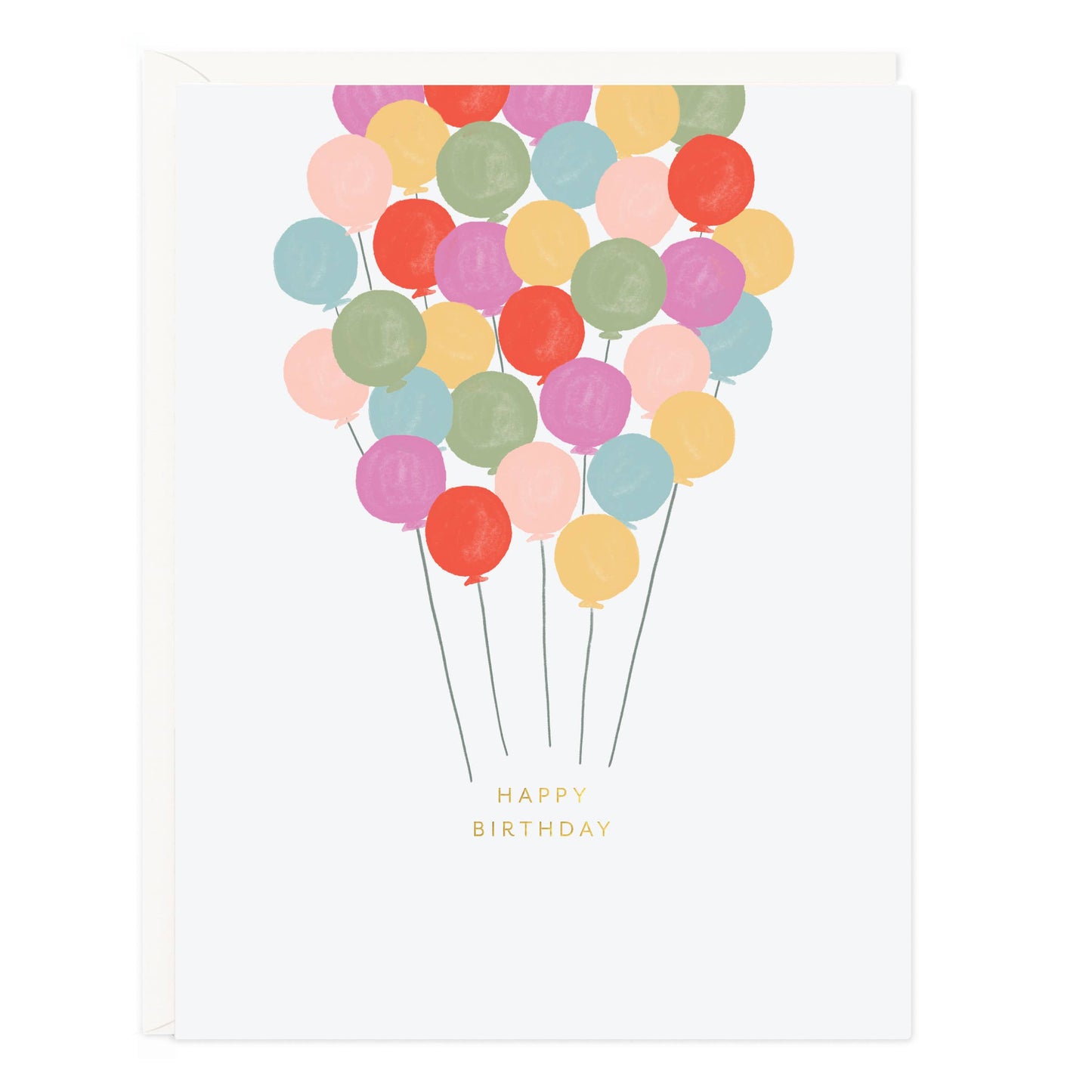 Balloons Birthday Card