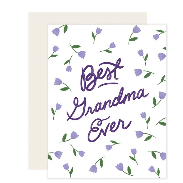 Grandma Flowers Mother's Day Card