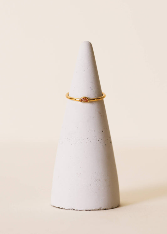 Half Moon Ring | Gold | 6