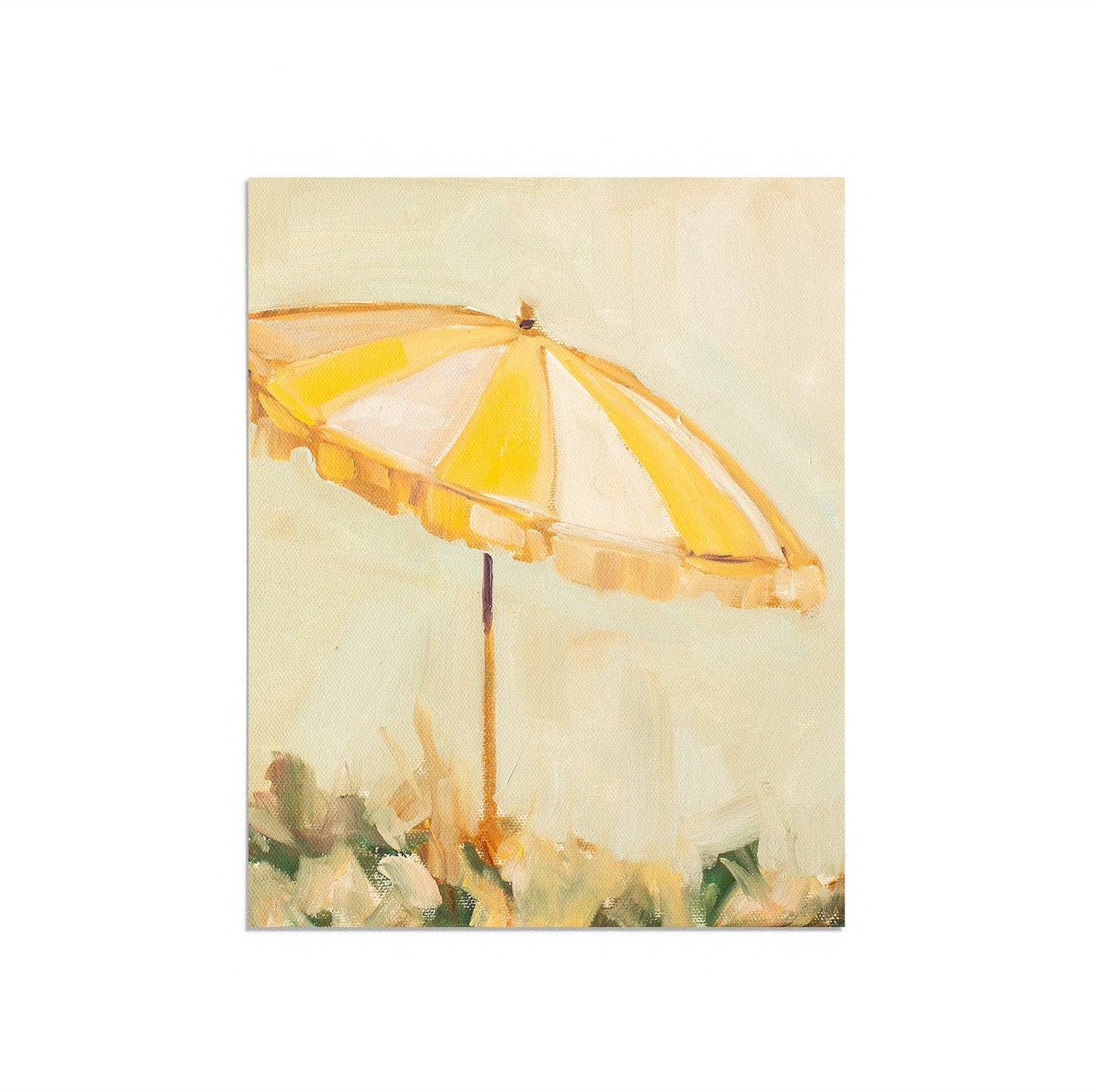 Yellow Umbrella: 8 x 10 (paper)