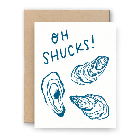 Oh Shucks! Oyster Love & Friendship Card