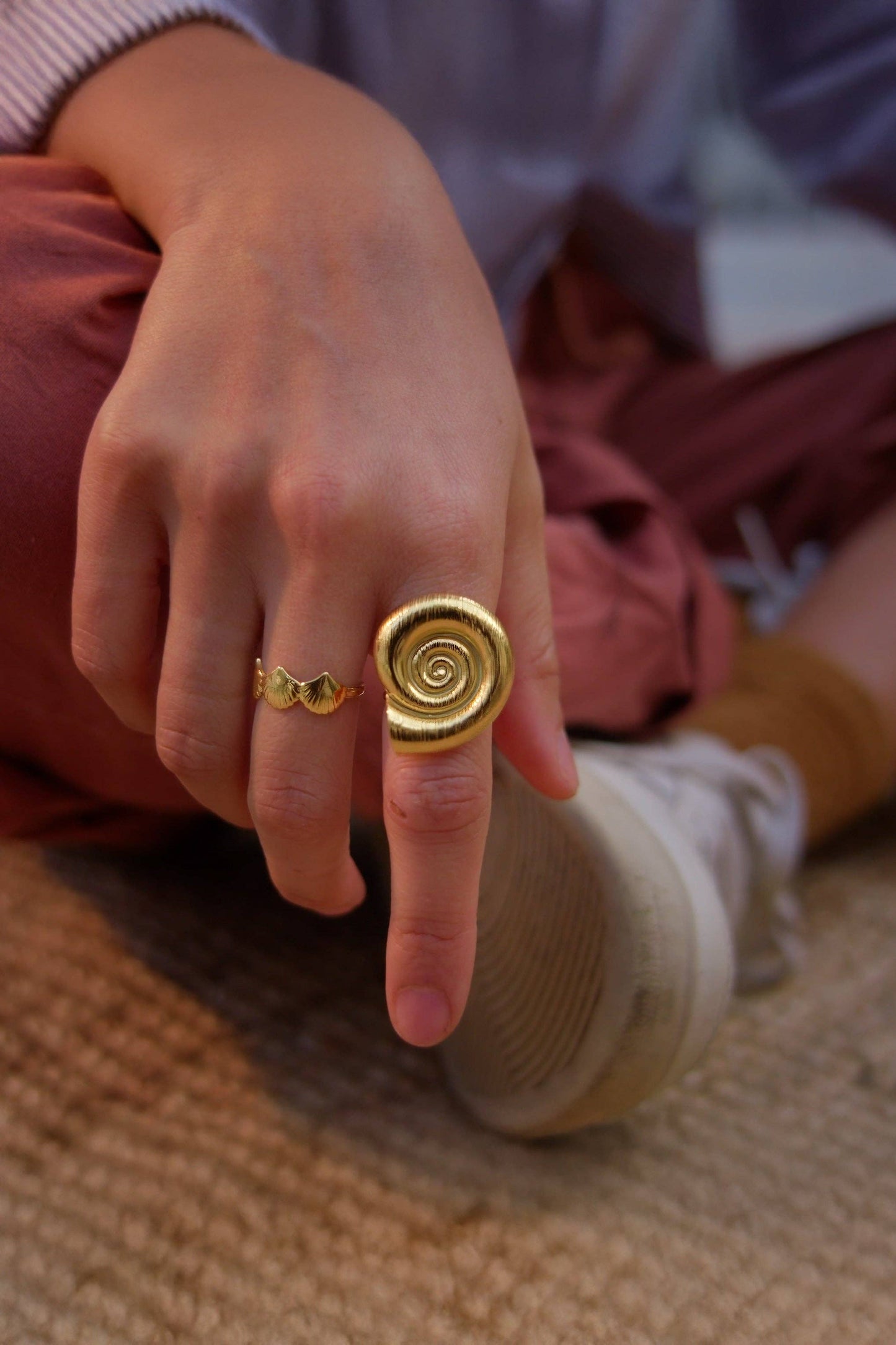 Shore Thing Ring - 18K Gold Plated