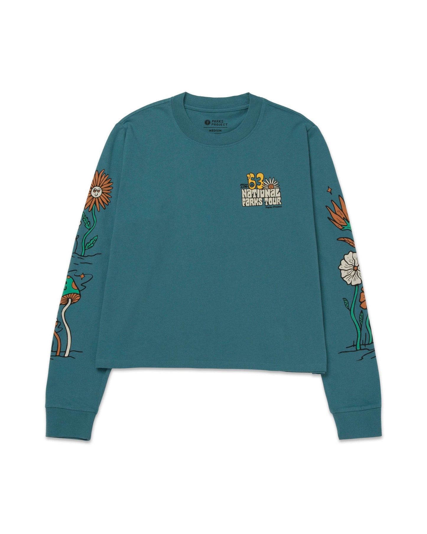 63 National Parks Boxy Long Sleeve Tee