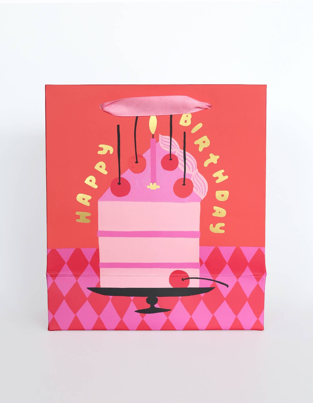 Gift Bag | Cherry Birthday Cake