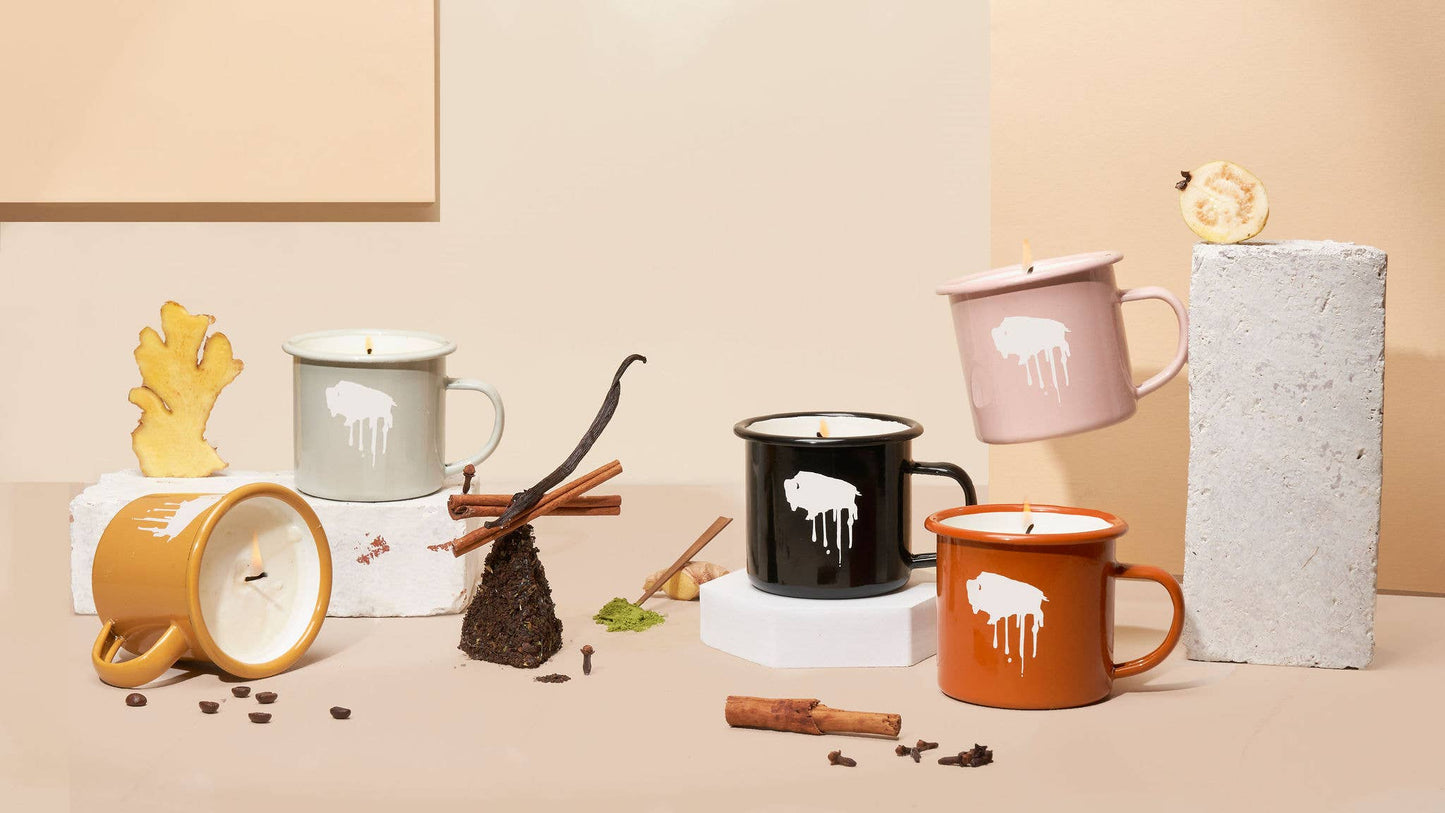 Campfire Mug Collection | 12oz Matcha Soy Candles