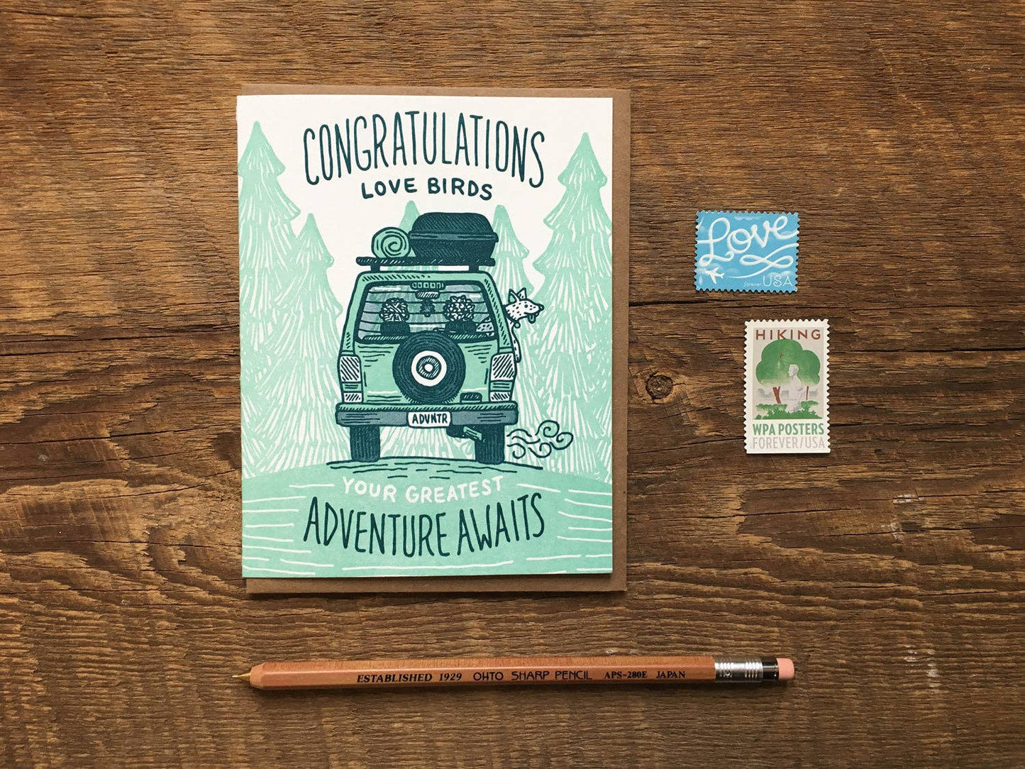 Congrats Adventure Card