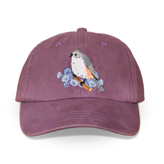 Tufted Titmouse Washed Hat