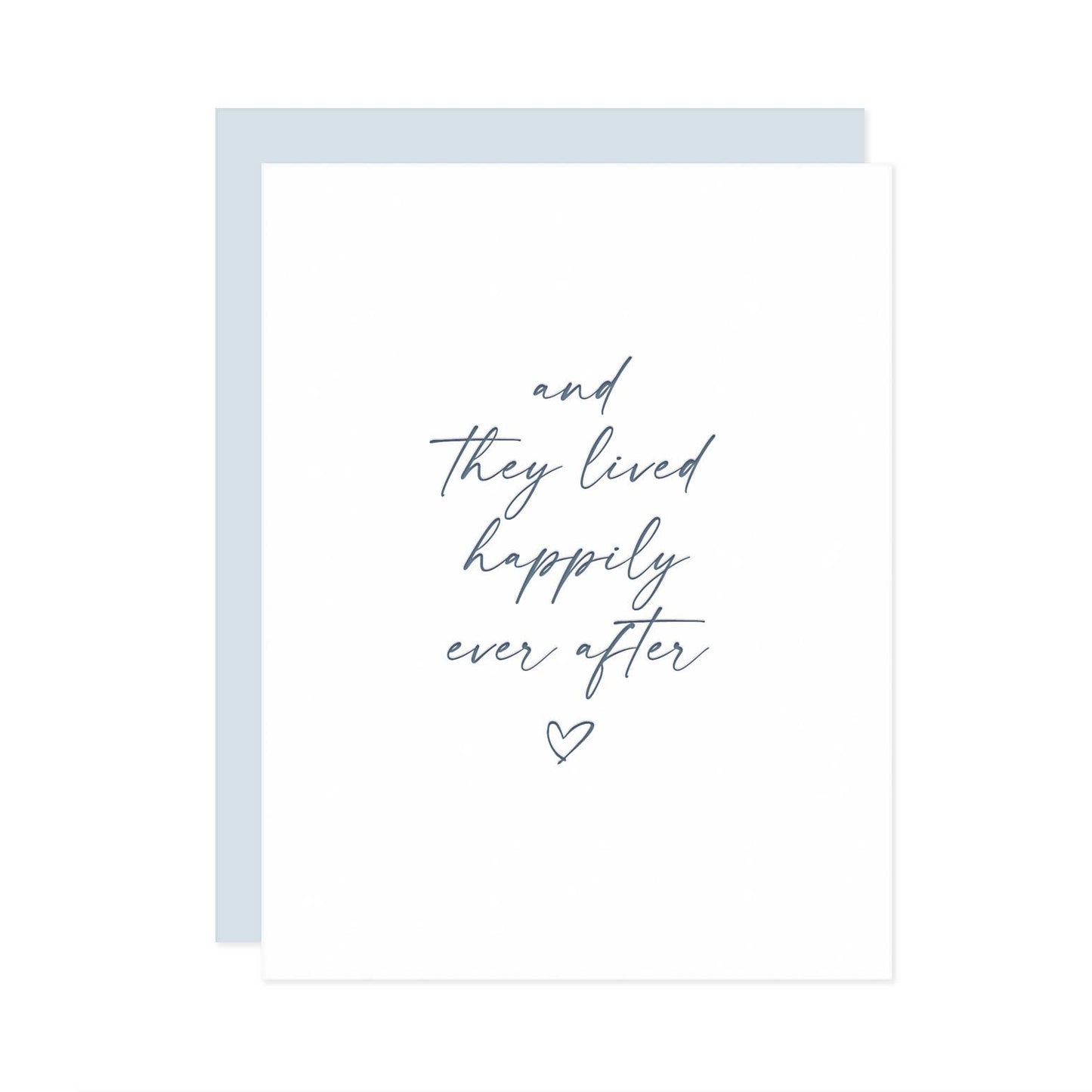 Happily Ever After Wedding Card