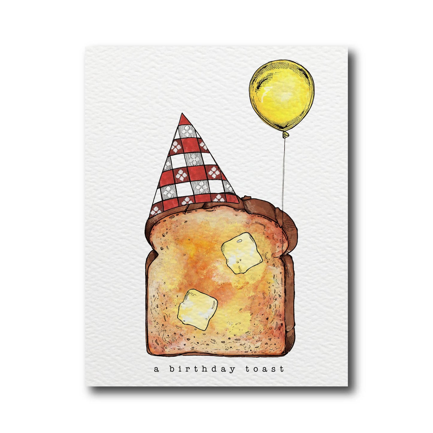 Toast Birthday Card